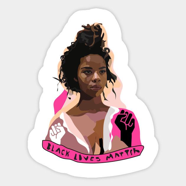 Black Lives Matter Sticker by annamckay